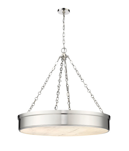 Anders 3 Light Pendant in Polished Nickel (1944P33-PN-LED)