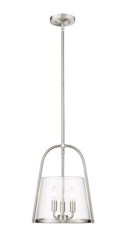 Archis 3 Light Pendant in Brushed Nickel (3041P12-BN)