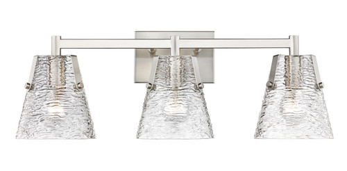 Analia 3 Light Vanity in Brushed Nickel (1101-3V-BN)