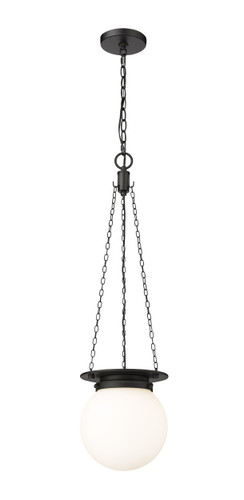 Calhoun 1 Light Pendant in Matte black (7505P9-MB)