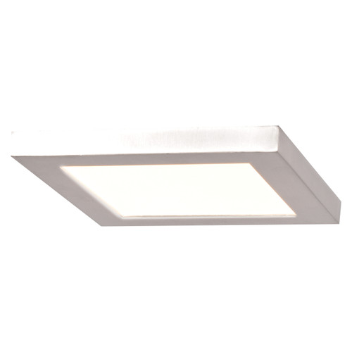 Boxer White LED Flush Mount (20813LEDD-WH/ACR)