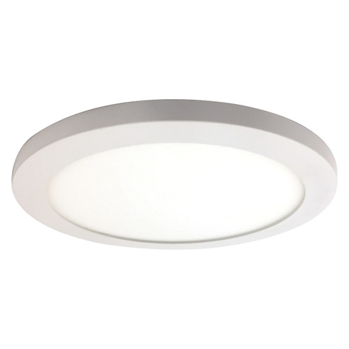 Disc White LED Flush Mount (20812LEDD-WH/ACR)