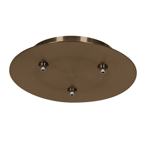 Unijack Bronze 120v Input 12v Output Three-Port Round Canopy (87120UJ-BRZ)