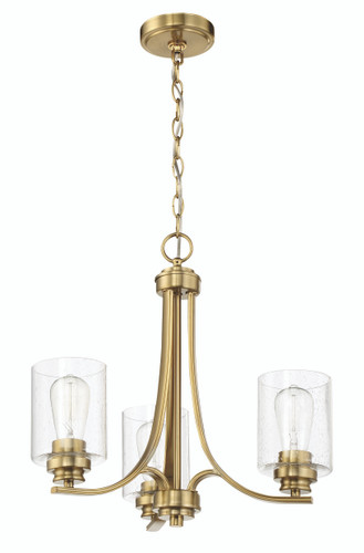 Bolden 3 Light Chandelier in Satin Brass (50523-SB)