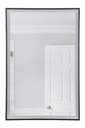 24" x 36" Black Frame Front Lit LED Mirror, Defogger & Dimmer, 3000K/4000K/5000K (MIR113-FB)