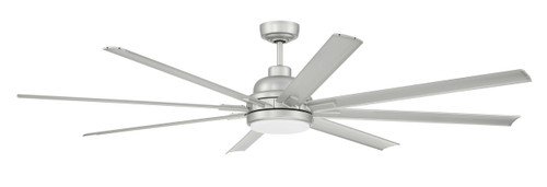 Rush 72" Outdoor Fan in Painted Nickel w/ Painted Nickel Blades (RSH72PN8)