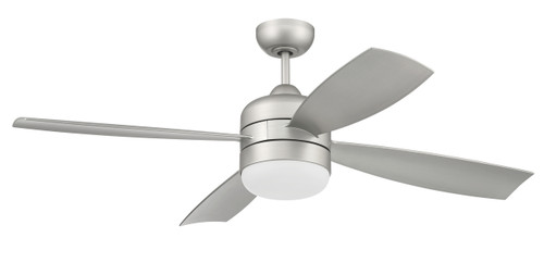 Sebastion 52" Outdoor Fan in Painted Nickel w/ Painted Nickel Blades (SBN52PN4)