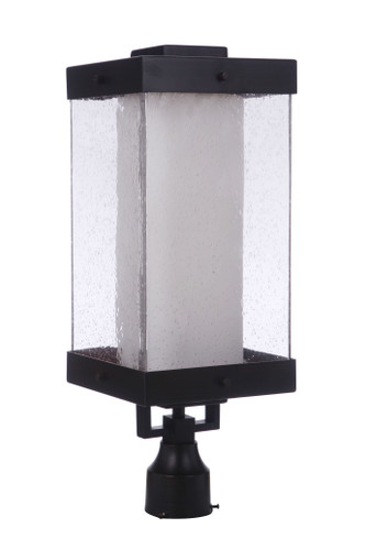 Hayner 1 Light Outdoor Post Mount in Midnight (ZA5625-MN)