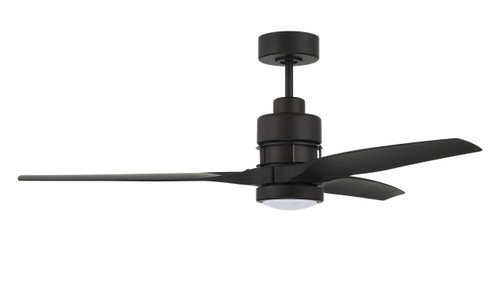 Sonnet 52" Indoor WiFi Fan in Flat Black  w/ Flat Black Blades (SONWF52FB3-FBP)