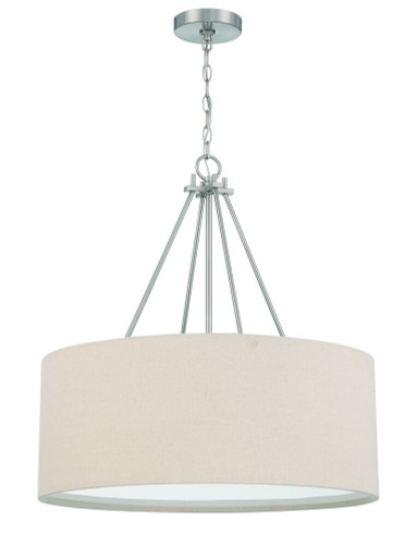 Duke 3 Light 24" Pendant in Brushed Polished Nickel (56594-BNK)