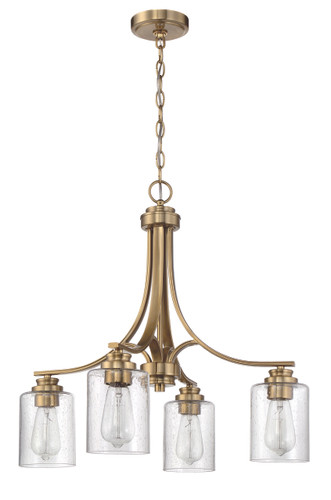 Bolden 4 Light Chandelier in Satin Brass (50524-SB)
