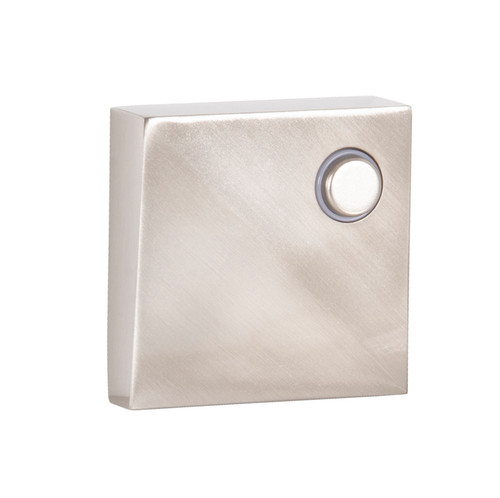 Surface Mount LED Lighted Push Button in Brushed Polished Nickel (PB5009-BNK)