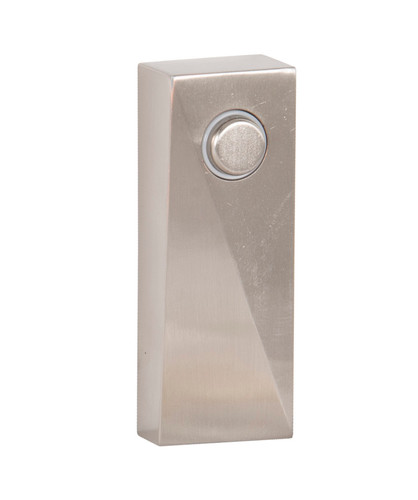 Surface Mount LED Lighted Push Button in Brushed Polished Nickel (PB5010-BNK)