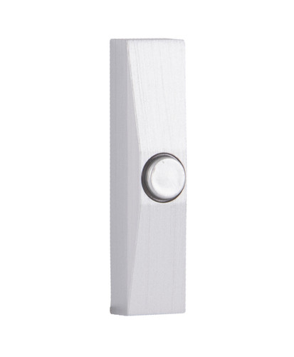 Surface Mount LED Lighted Push Button in Brushed Polished Nickel (PB5008-BNK)