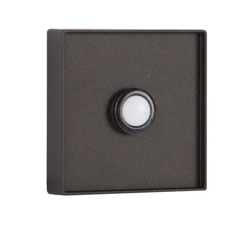 Recessed Mount LED Lighted Push Button in Espresso (PB5016-ESP)