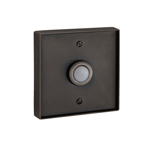 Recessed Mount LED Lighted Push Button in Pewter (PB5016-PT)