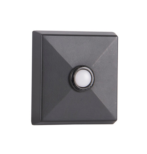 Surface Mount LED Lighted Push Button in Black (PB5017-FB)