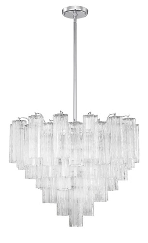 Addis 12 Light Polished Chrome Chandelier (ADD-312-CH-CL)