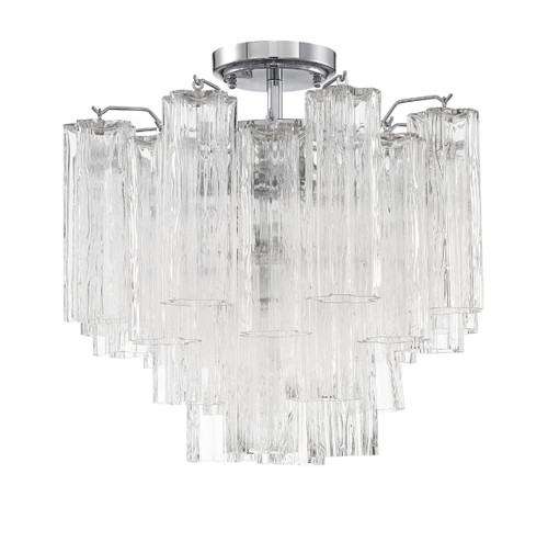 Addis 4 Light Polished Chrome Ceiling Mount (ADD-300-CH-CL_CEILING)