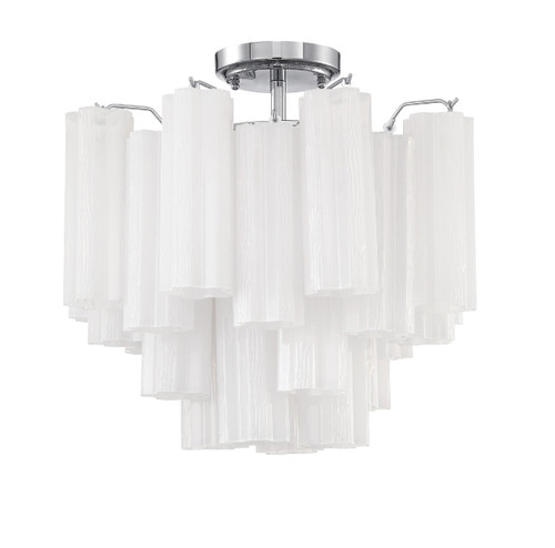 Addis 4 Light Polished Chrome Ceiling Mount (ADD-300-CH-WH_CEILING)