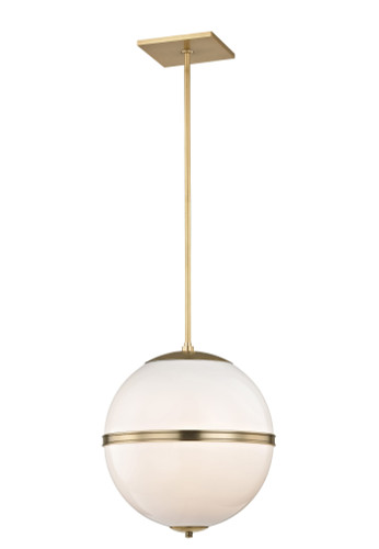 Brian Patrick Flynn for Crystorama Truax 4 Light Aged Brass Mini Chandelier (2016-AG)