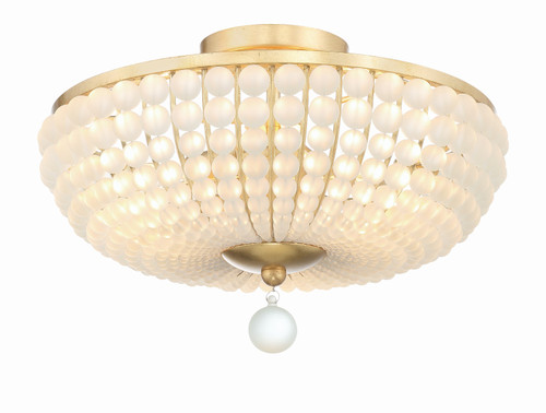 Bella 3 Light Antique Gold Ceiling Mount (BLA-10660-GA)