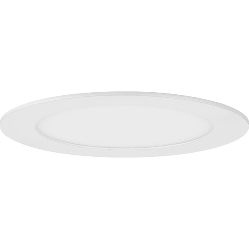 Everlume Collection 6 in. Satin White LED Low Profile Canless Recessed Downlight (P807001-028-30)