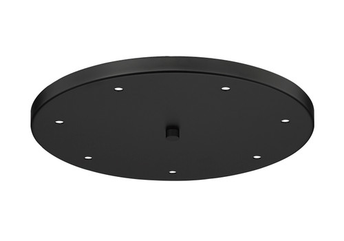 Multi Point Canopy 7 Light Ceiling Plate in Matte Black (CP1807R-MB)