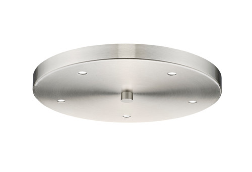 Multi Point Canopy 5 Light Ceiling Plate in Brushed Nickel (CP1205R-BN)