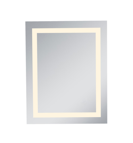 Led Hardwired Mirror Rectangle W24H30 Dimmable 3000K (MRE-6013)