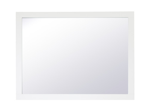 Aqua Rectangle Vanity Mirror 48 Inch In White (VM24836WH)