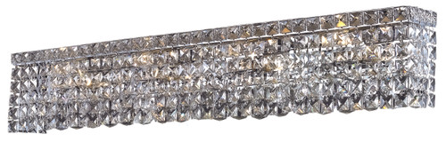 Maxime 8 Light Chrome Wall Sconce Clear Royal Cut Crystal (V2033W36C/RC)