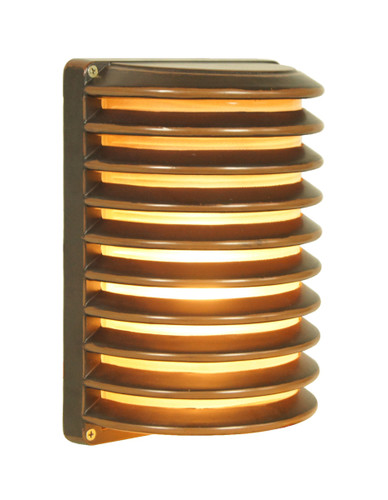 Outdoor Wall Lantern D:7.3 H:10 60W Oil Bronze Finish Frosted Glass Lens (LDOD2401)