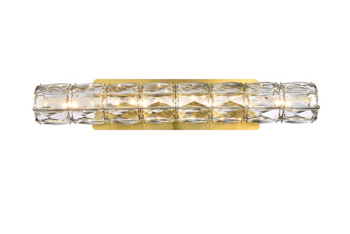Valetta 24 Inch LED Linear Wall Sconce In Gold (3501W24G)