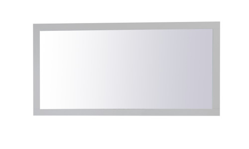 Aqua Rectangle Vanity Mirror 72 Inch In Grey (VM27236GR)
