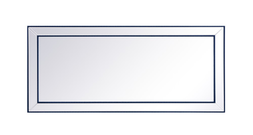 Iris Beaded Mirror 72 X 32 Inch In Blue (MR33272BL)