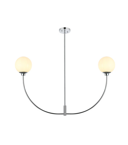 Nyomi 42 Inch Chandelier In Chrome (LD816D42C)