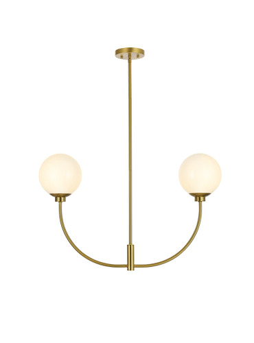 Nyomi 30 Inch Chandelier In Satin Gold (LD816D30SG)