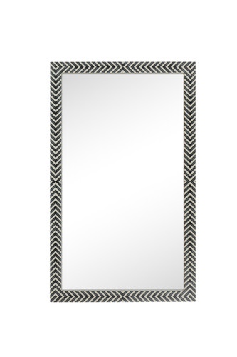 Rectangular Mirror 60X36 Inch In Chevron (MR53660)