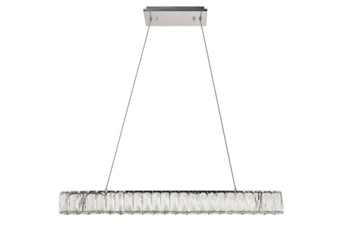 Monroe Integrated Led Chip Light Chrome Chandelier Clear Royal Cut Crystal (3502D31C)