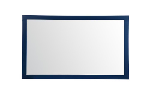 Aqua Vanity Mirror 60X36 Inch In Blue (VM26036BL)