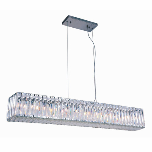 Cuvette 11 Light Chrome Chandelier Clear Royal Cut Crystal (2117G48C/RC)