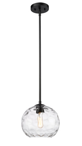 Chloe 1 Light Pendant in Matte Black (490P10-MB)