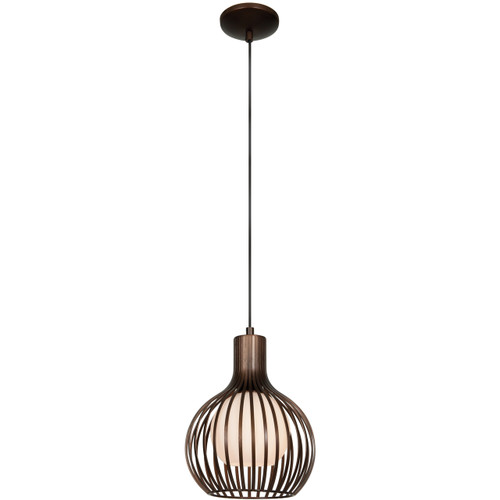 Chuki Bronze 1 Light Indoor Pendant (23437-BRZ)