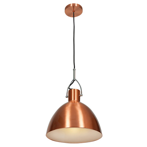 Essence Brushed Copper 1 Light Indoor Pendant (28092-BCP)