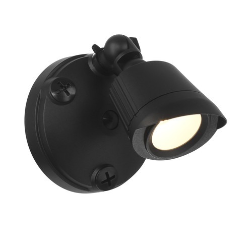 LED Single Flood Light in Black (4-FLOOD-A1-3000K-BK)