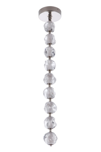 Jackie 9 Light LED Pendant in Polished Nickel (59492-PLN-LED)