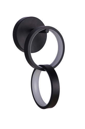 Context 2 Light LED Wall Sconce in Flat Black (59362-FB-LED)