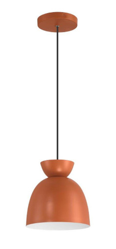 Ventura Dome 1 Light Mini Pendant in Baked Clay (59191-BCY)