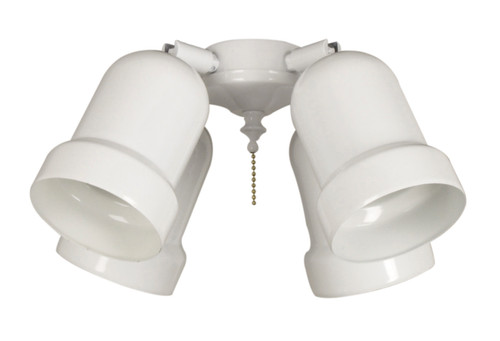 4 Light Universal Adjustable Spotlight Light Kit in White (LK414-WW-LED)